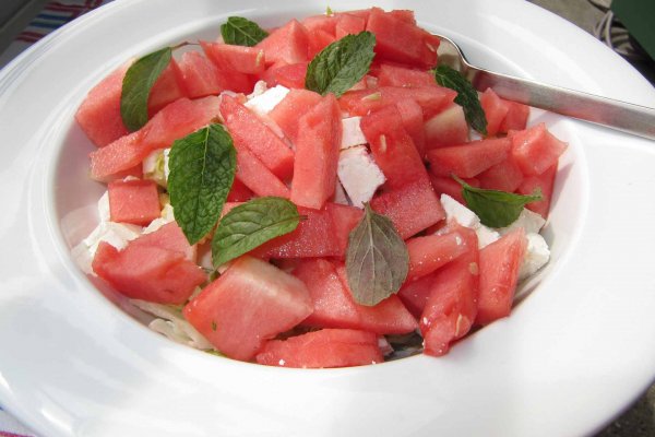 Wassermelone Feta Wassermelone Feta